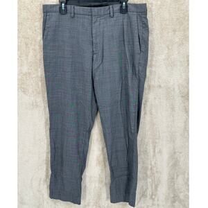 J Crew Pants Mens 35x29 Gray Ludlow Slim Wool Stretch Dress Business Office Work